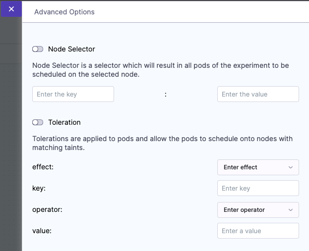 advanced-options-experiment-creation